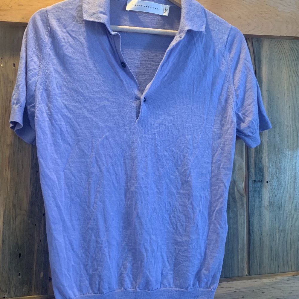 VICTORIA BECKHAM POLO SHIRT SIZE M